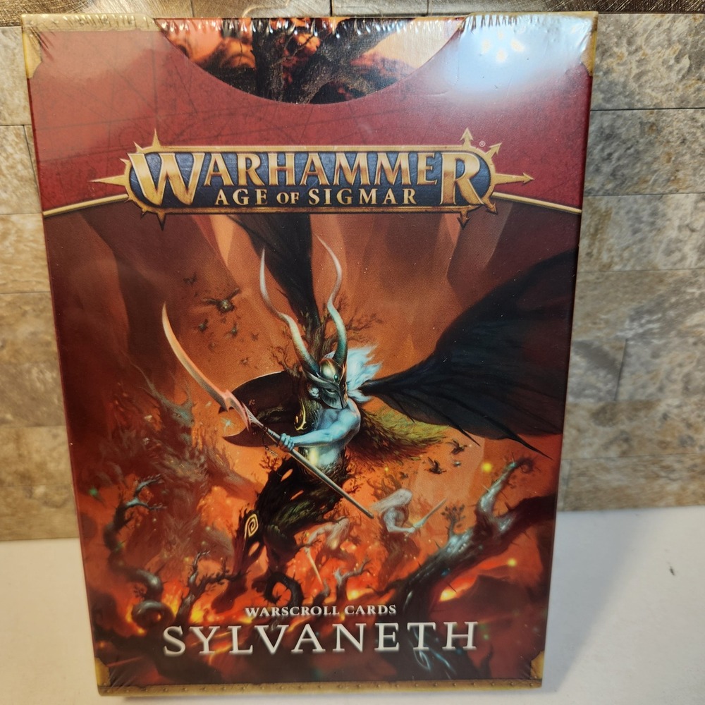 Warhammer Age of Sigmar Sylvaneth Warscroll Cards Games Workshop 2022 Sealed